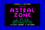 Astral Zone - C64 Screen