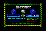 Way of the Tiger: Avenger - C64 Screen