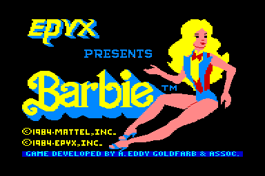 Barbie - C64 Screen