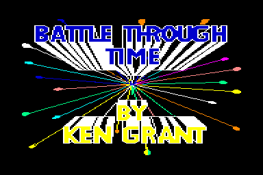 Battle Through Time - C64 Screen