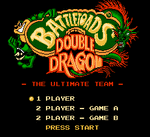 BattleToads Double Dragon: The Ultimate Team - NES Screen