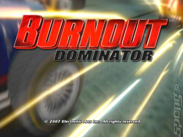 Burnout Dominator - PS2 Screen