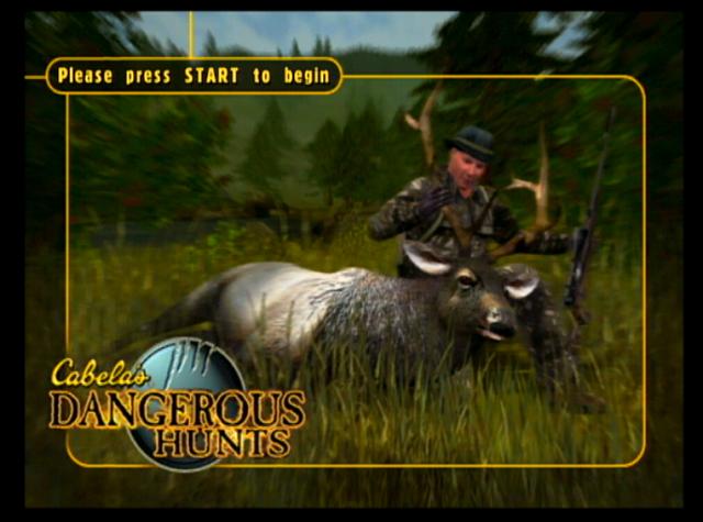 Cabela's Dangerous Hunts - Xbox Screen