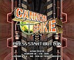 Cannon Spike - Dreamcast Screen