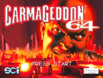 Carmageddon 64 - N64 Screen