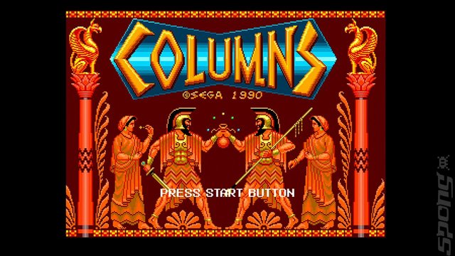 Columns - Wii Screen