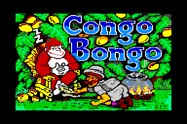 Congo Bongo - C64 Screen