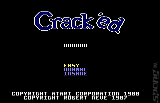 Crack'd - Atari 7800 Screen