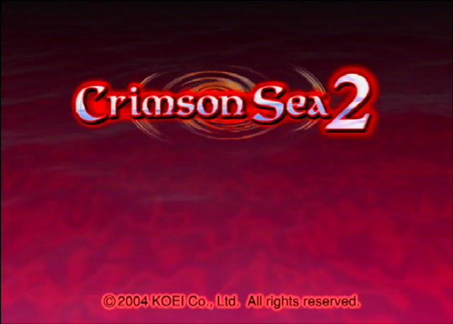 Crimson Sea 2 - PS2 Screen