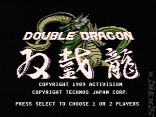Double Dragon - Atari 7800 Screen