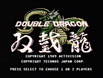 Double Dragon - Atari 7800 Screen