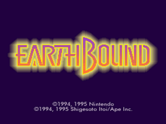 Earthbound - SNES Screen