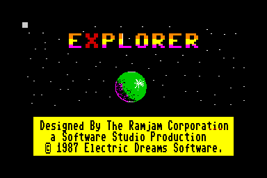 Explorer - C64 Screen