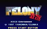 Felony 11-79 - PlayStation Screen