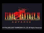 Final Fantasy VI Advance - GBA Screen