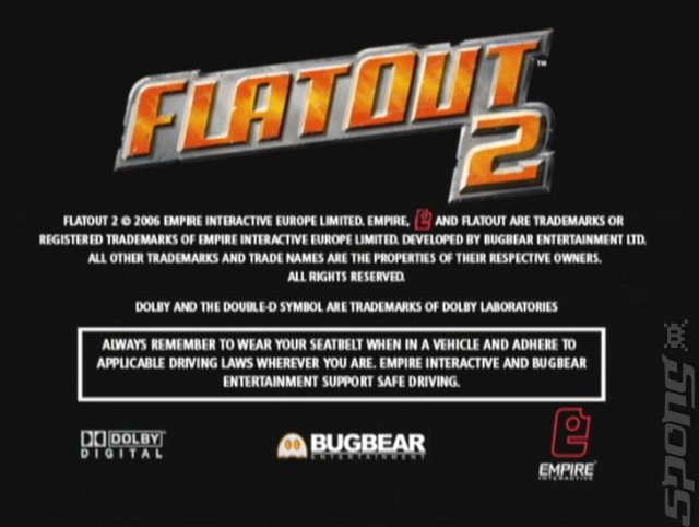 FlatOut 2 - PC Screen