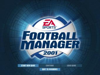 Football Manager 2001 - PC Screen