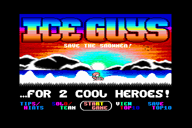 Ice Guys - C64 Screen