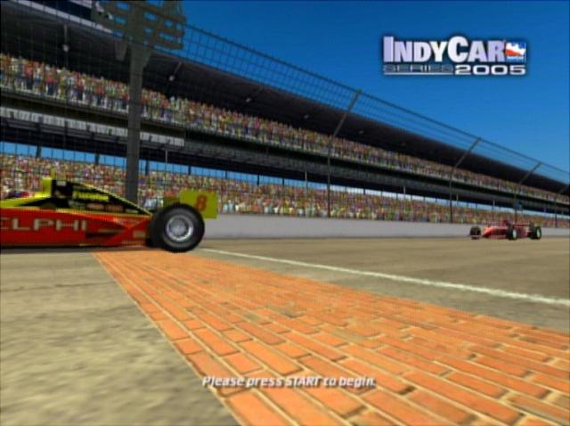 IndyCar Series 2005 - Xbox Screen