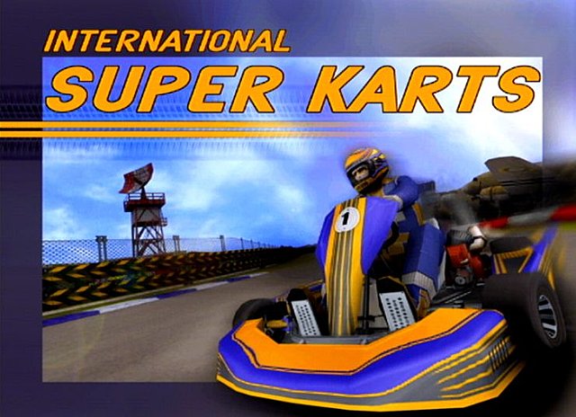 International Super Karts - PS2 Screen