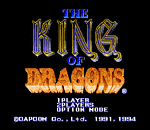 King of Dragons, The - SNES Screen