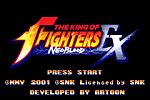 The King of Fighters EX: Neo Blood - GBA Screen