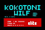 Kokotoni Wilf - C64 Screen