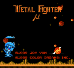 Metal Fighter - NES Screen