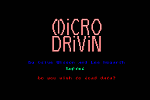 Micro Drivin - C64 Screen