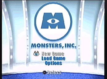 Monsters, Inc.: Scare Island - PlayStation Screen