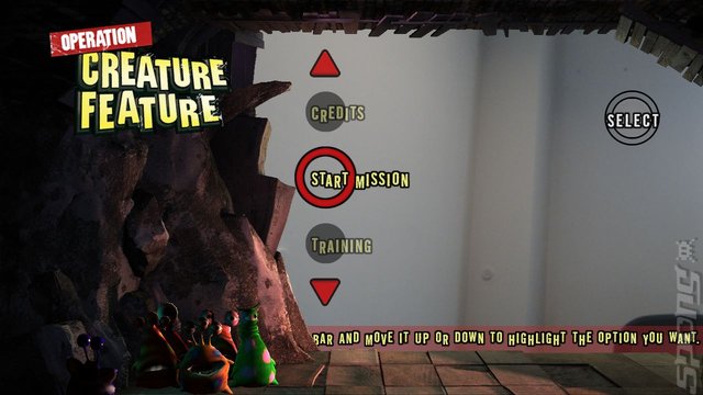 Operation Creature Feature - PS3 Screen