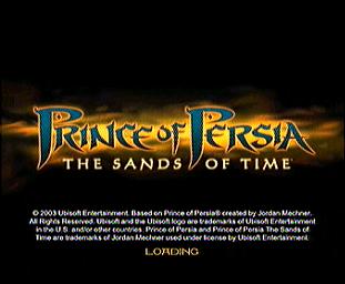 Prince of Persia: The Sands of Time - Xbox Screen