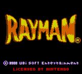 Rayman - Game Boy Color Screen