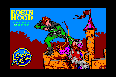 Robin Hood: Legend Quest - C64 Screen
