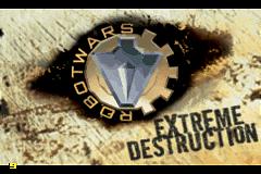 Robot Wars: Extreme Destruction - GBA Screen