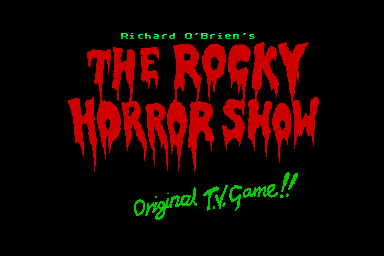 Rocky Horror Show, The - C64 Screen
