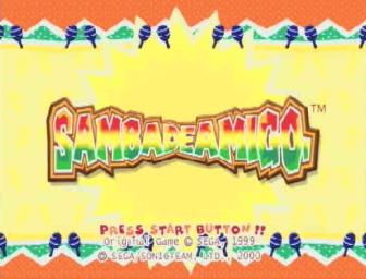 Samba De Amigo - Dreamcast Screen