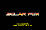 Solar Fox - C64 Screen