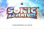 Sonic Adventure - Dreamcast Screen