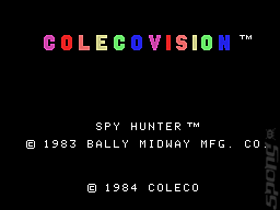 Spy Hunter - Colecovision Screen