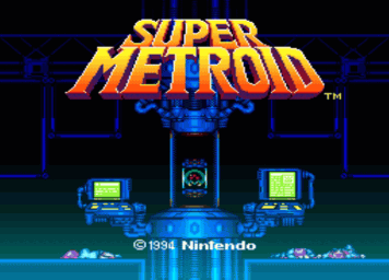 Super Metroid - SNES Screen