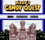 Tiny Toons: Dizzy�s Candy Quest - Game Boy Color Screen