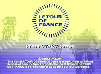 Le Tour de France - PS2 Screen