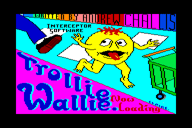 Trollie Wallie - C64 Screen