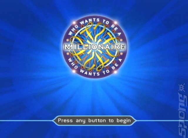 Who Wants to be a Millionaire? Party Edition - PS2 Screen