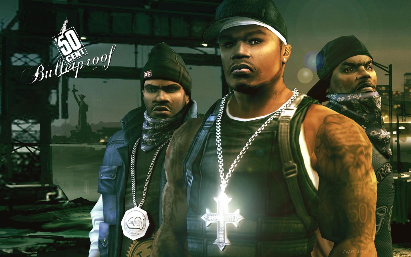 50 Cent: Bulletproof - PSP Wallpaper