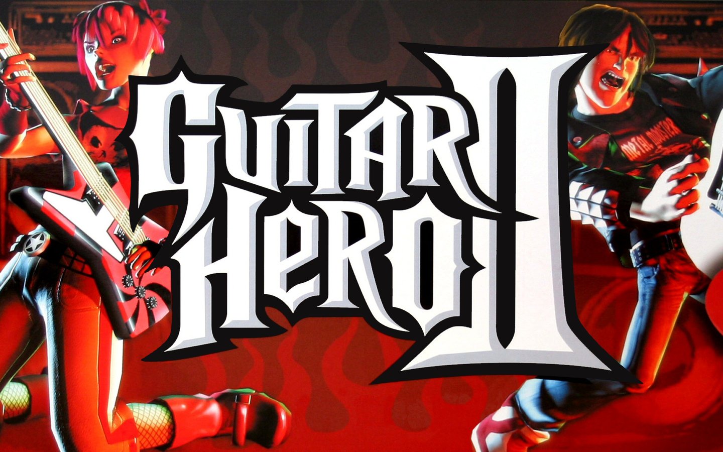 Wallpapers: Guitar Hero II merupakan salah satu dari kumpulan game ps2