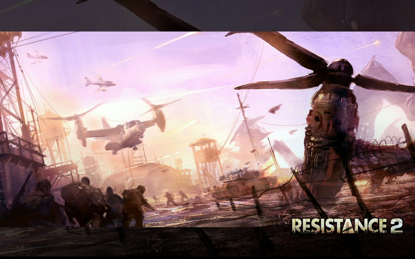 Resistance 2 - PS3 Wallpaper