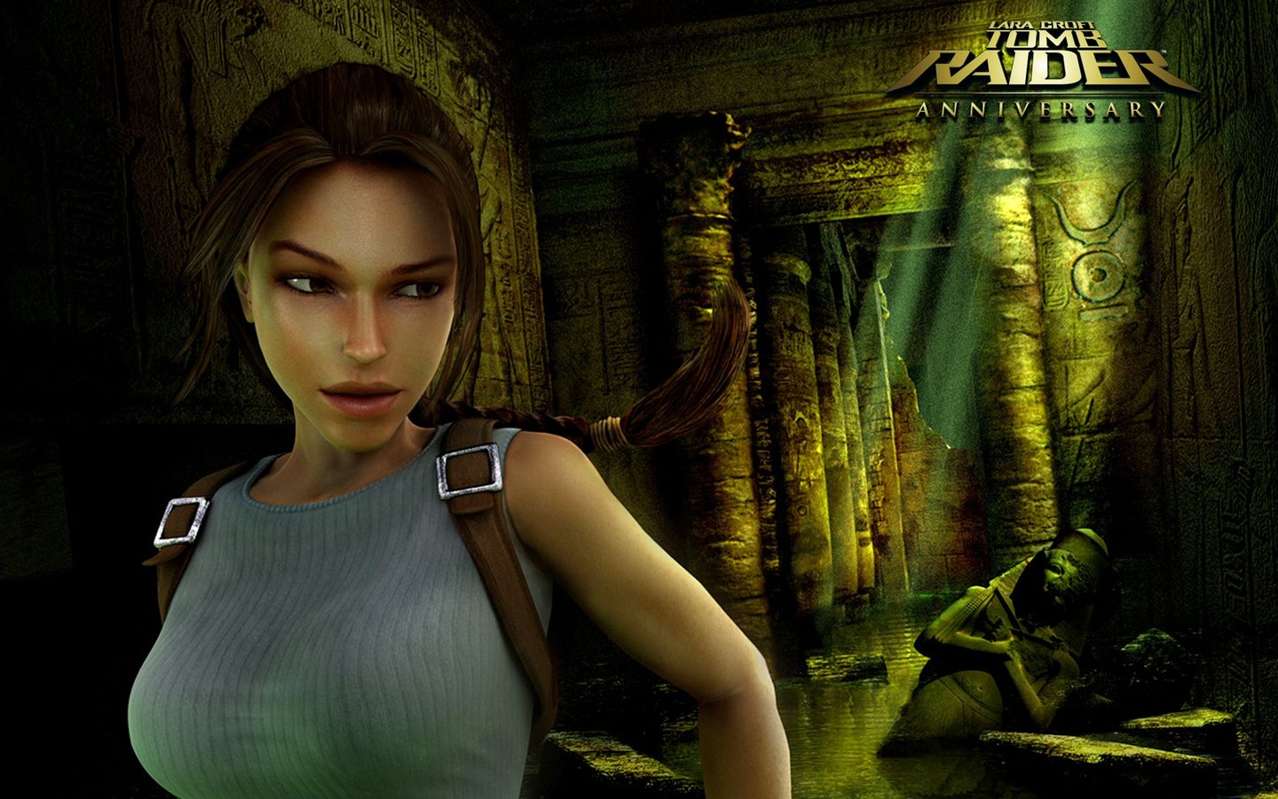 Tomb Raider: Anniversary - PSP Wallpaper